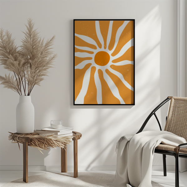 Boho Wandbild | Poster „Wild Sun“ | Boho Stil – Bild 5
