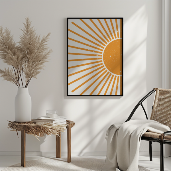 Boho Wandbild | Poster „Desert Glow“ | Boho Stil – Bild 6