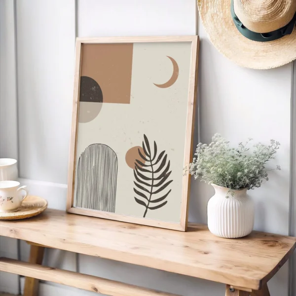 Boho Wandbild | Poster „Desert Dream“ | Boho Stil – Bild 3