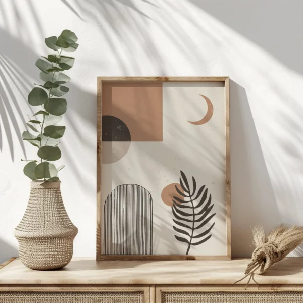 Boho Wandbild | Poster „Desert Dream“ | Boho Stil – Bild 5