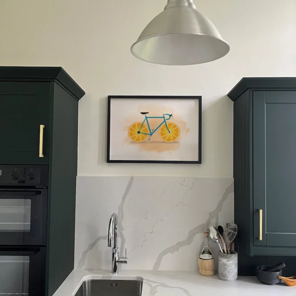 Poster Fahrrad „Fruit Wheels – Ride the Juicy Way“ – Bild 3