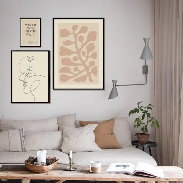 Boho Wandbild | Poster „Boho 3er Pack" | Boho Stil – Bild 3