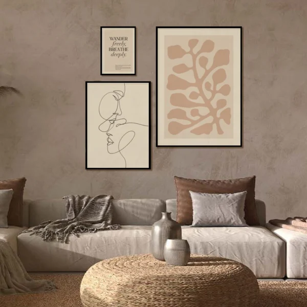 Boho Wandbild | Poster „Boho 3er Pack" | Boho Stil – Bild 4