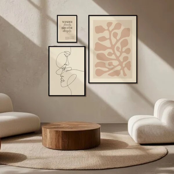 Boho Wandbild | Poster „Boho 3er Pack" | Boho Stil – Bild 5