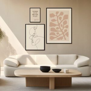 Boho Bild „Boho 3er Pack" Boho Deko