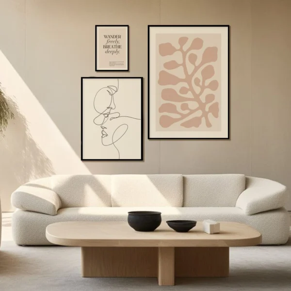 Boho Wandbild | Poster „Boho 3er Pack" | Boho Stil