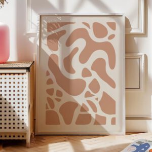 Boho Wandbild „Boho Flow“ Boho Dekoration