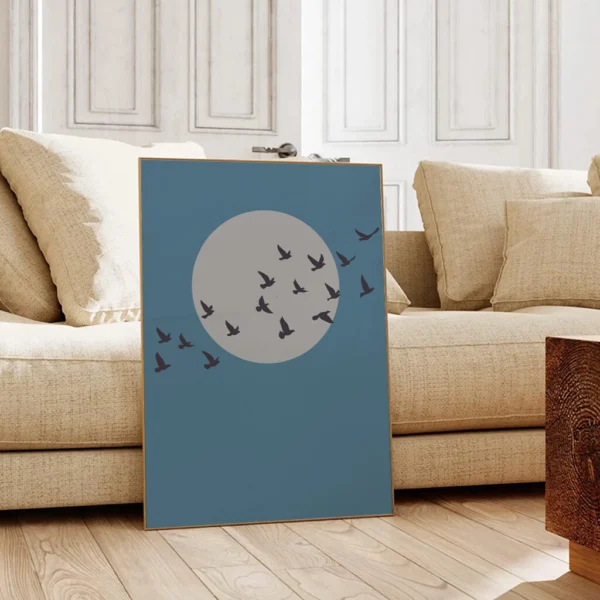 Boho Wandbild | Poster „Boho Flight“ | Wandbild Wandern – Bild 7