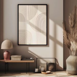 Boho Bild „Soft Flow“ Boho Deko