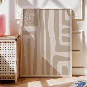 Boho Bild „Desert Lines“ Boho Deko - Wandbild, DIN A1, A2, A3