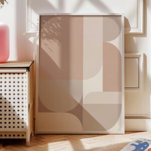 Boho Bild „Soft Geometry“ Boho Deko