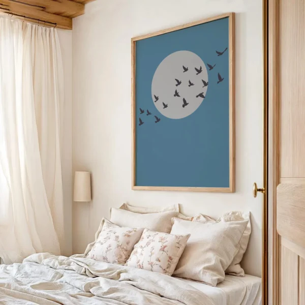 Boho Wandbild | Poster „Boho Flight“ | Wandbild Wandern – Bild 5