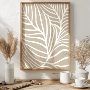 Boho Bild „Wild Palm“ Boho Deko