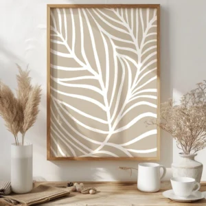 Boho Wandbild | Poster „Wild Palm“ | Boho Stil