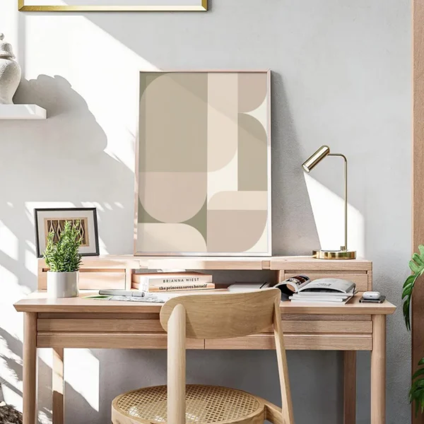 Boho Wandbild | Poster „Soft Geometry“ | Boho Stil – Bild 10