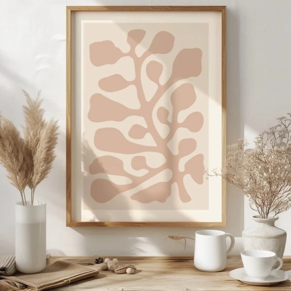 Boho Wandbild | Poster „Botanic Softness“ | Boho Stil – Bild 3