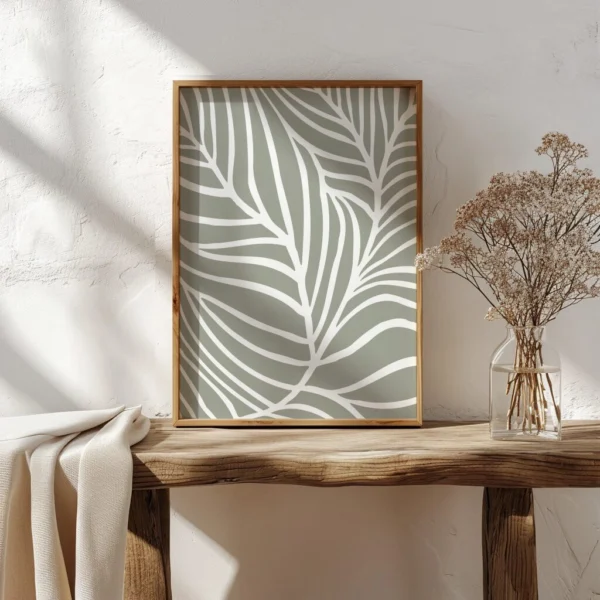 Boho Wandbild | Poster „Wild Palm“ | Boho Stil – Bild 10