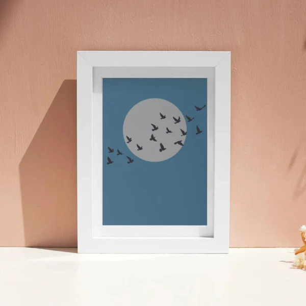 Boho Wandbild | Poster „Boho Flight“ | Wandbild Wandern – Bild 2