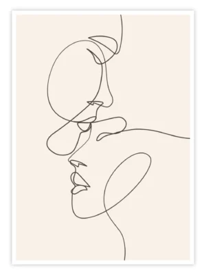 Boho-Bild-„One-Line-Connection“-titelbild