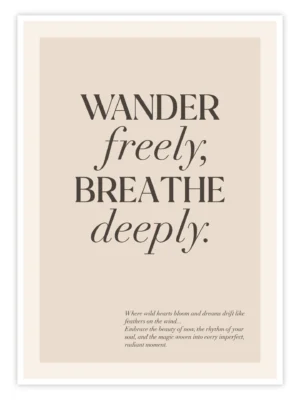 Boho-Bild-„Wander-Freely,-Breathe-Deeply“-Titelbild