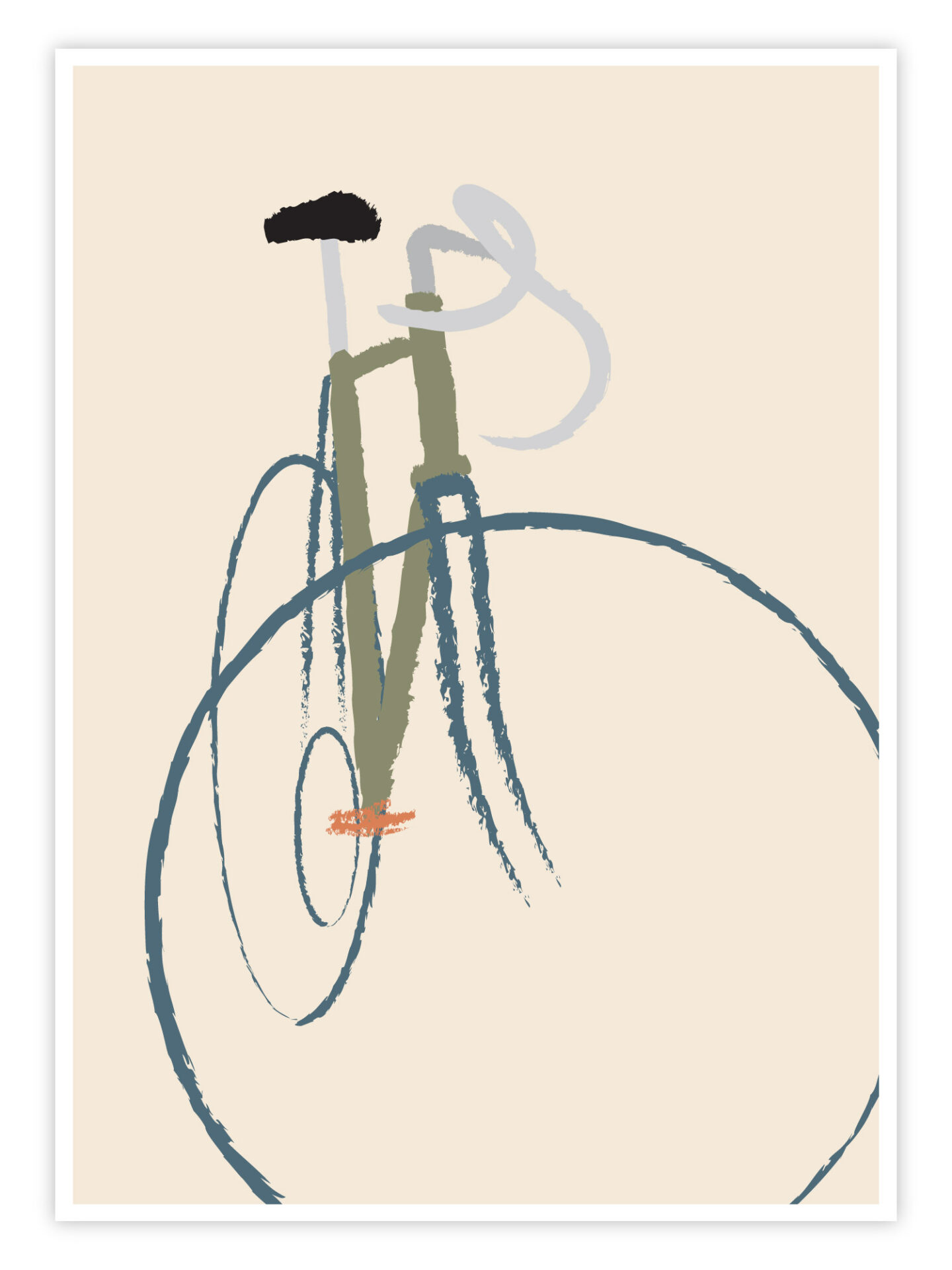 fahrrad-poster-titelbild-gruen