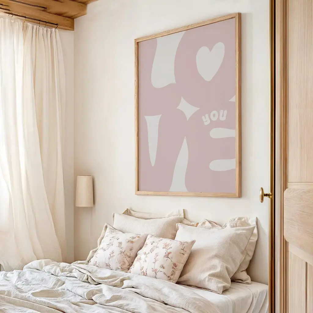 Boho Bild „Love You“ Boho Deko 15 Boho Bild „Love You“ Boho Deko – Bild 15