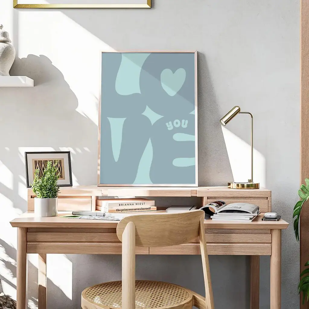 Boho Bild „Love You“ Boho Deko 6 Boho Bild „Love You“ Boho Deko – Bild 6