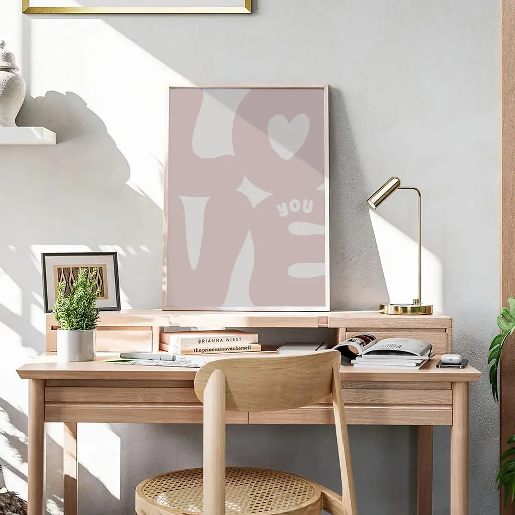 Boho Bild „Love You“ Boho Deko 13 Boho Bild „Love You“ Boho Deko – Bild 13