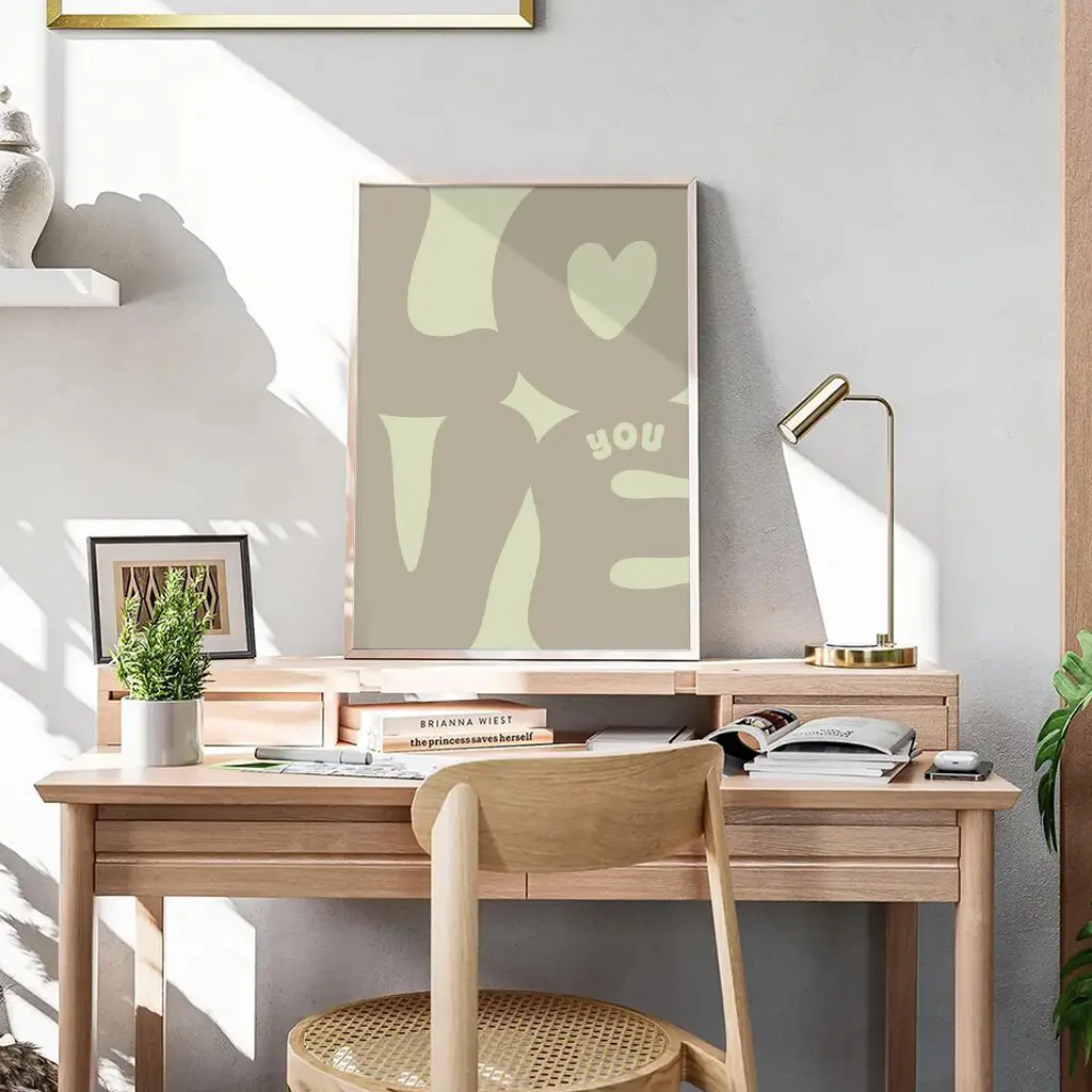 Boho Bild „Love You“ Boho Deko 12 Boho Bild „Love You“ Boho Deko – Bild 12