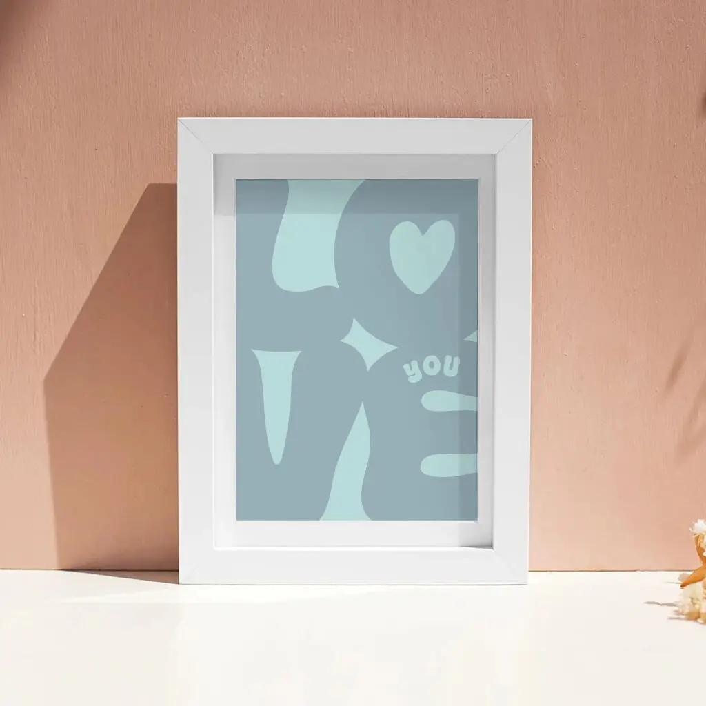 Boho Bild „Love You“ Boho Deko 16 Boho Bild „Love You“ Boho Deko – Bild 16