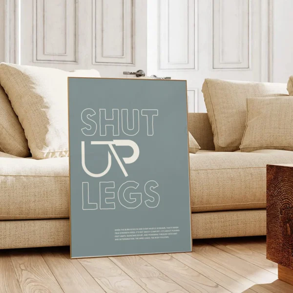 Fahrrad Poster "Shut up legs" – Bild 14