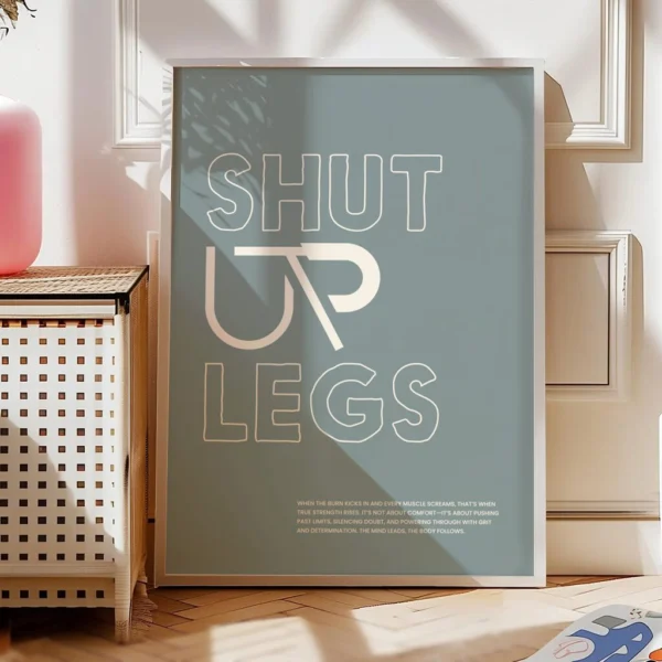 Fahrrad Poster "Shut up legs" – Bild 17