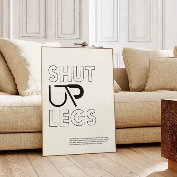 Fahrrad Poster "Shut up legs" – Bild 15