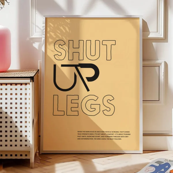 Fahrrad Poster "Shut up legs" – Bild 19