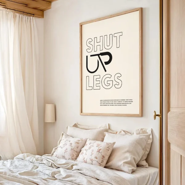 Fahrrad Poster "Shut up legs" – Bild 12