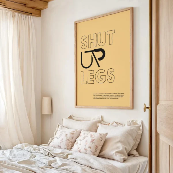Fahrrad Poster "Shut up legs" – Bild 13