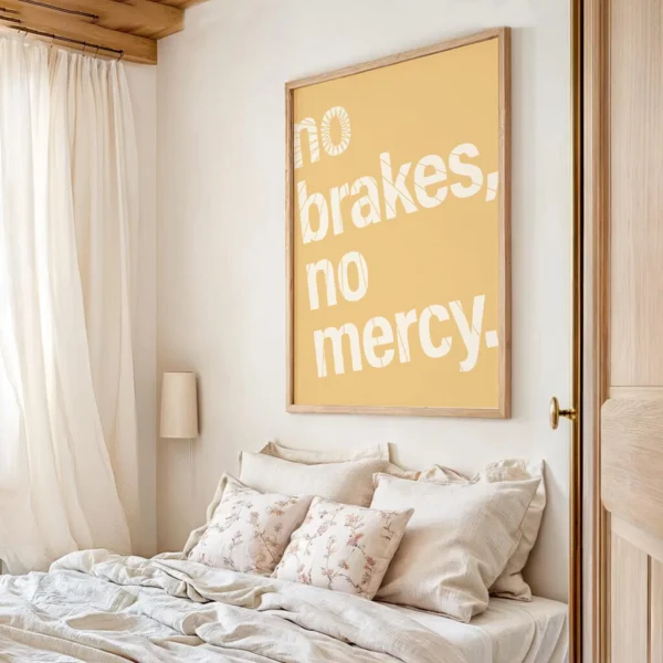 Fahrrad Poster "No Brakes, No Mercy" – Bild 11