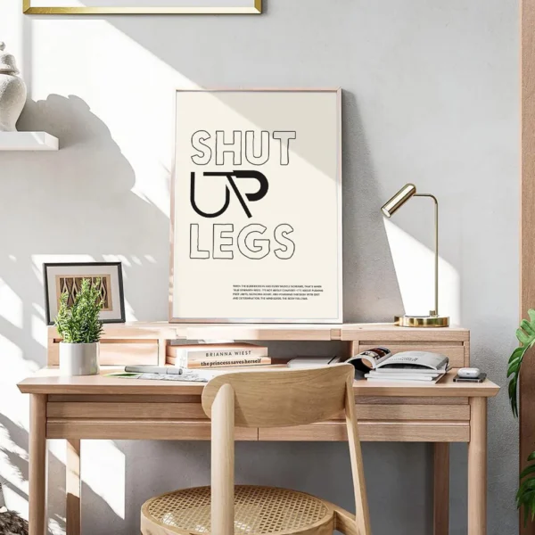 Fahrrad Poster "Shut up legs" – Bild 9