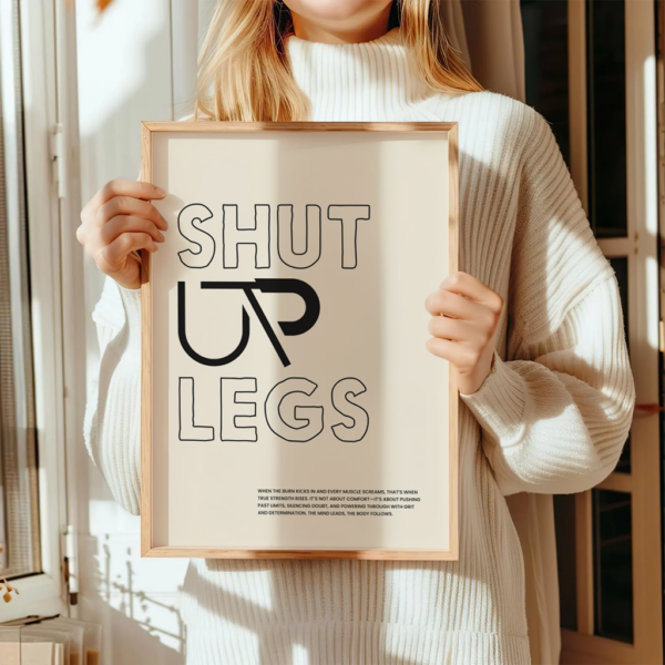 Fahrrad Poster "Shut up legs" – Bild 6
