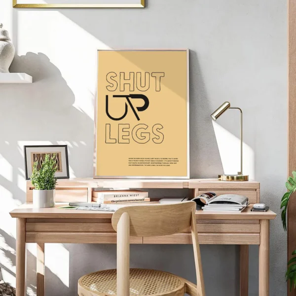 Fahrrad Poster "Shut up legs" – Bild 10