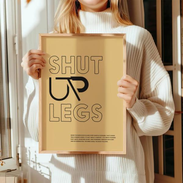 Fahrrad Poster "Shut up legs" – Bild 7