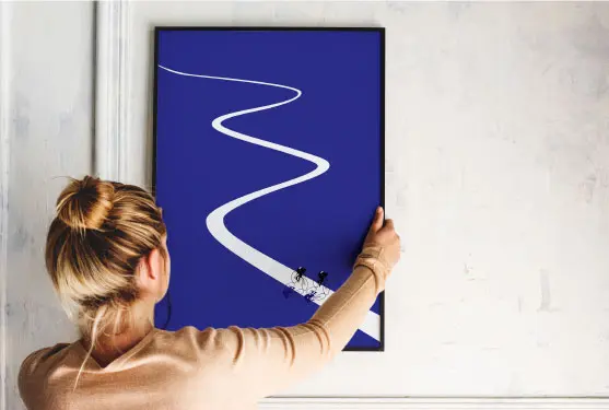Poster aufhängen – Tipps, Ideen und Anleitungen