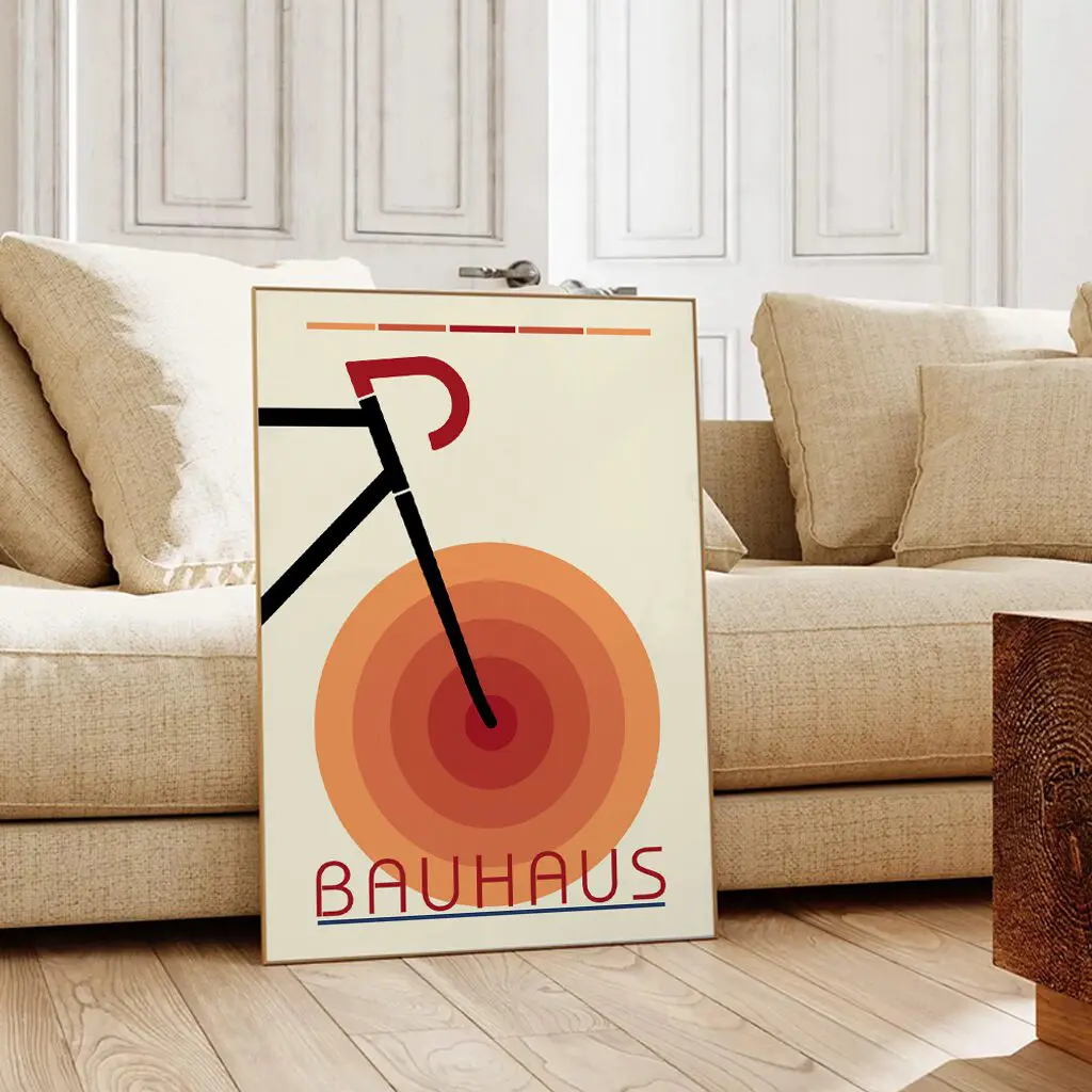 Fahrrad Poster „Bauhaus Wheel“ 6 Fahrrad Poster „Bauhaus Wheel“ – Bild 6