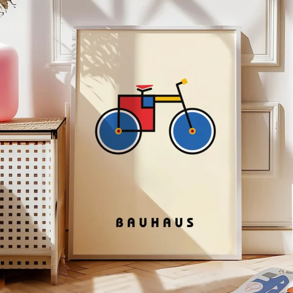 Fahrrad Poster "Bauhaus“ – Bild 3
