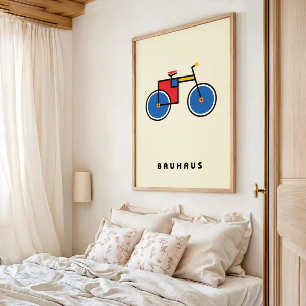 Fahrrad Poster "Bauhaus“ – Bild 5