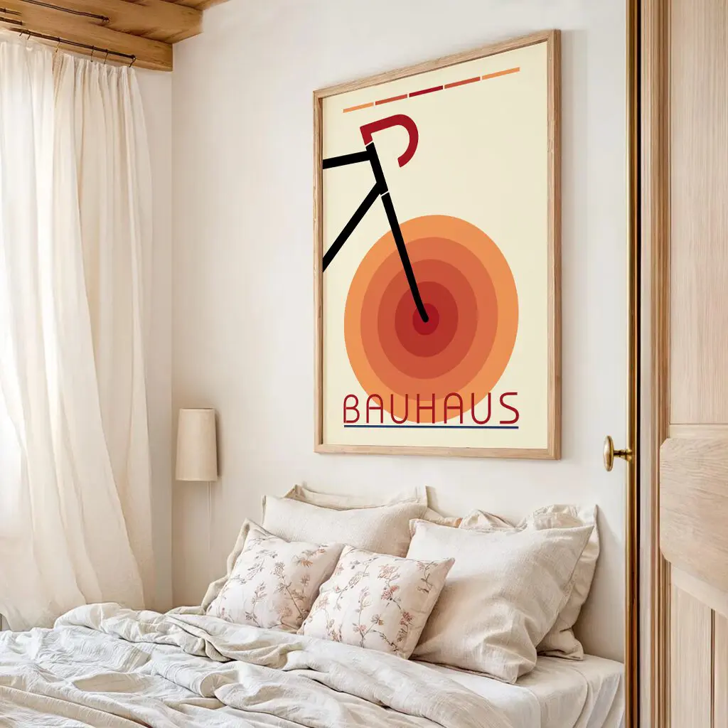 Fahrrad Poster „Bauhaus Wheel“ 5 Fahrrad Poster „Bauhaus Wheel“ – Bild 5