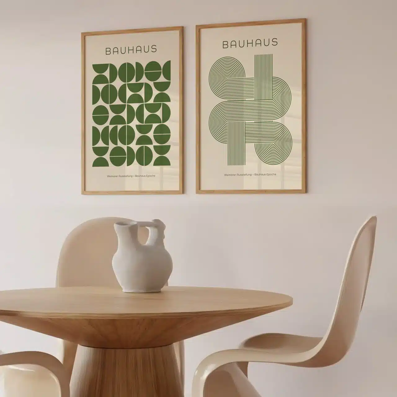 Boho Bild "Bauhaus Geometry" Boho Deko 4 Boho Bild "Bauhaus Geometry" Boho Deko – Bild 4