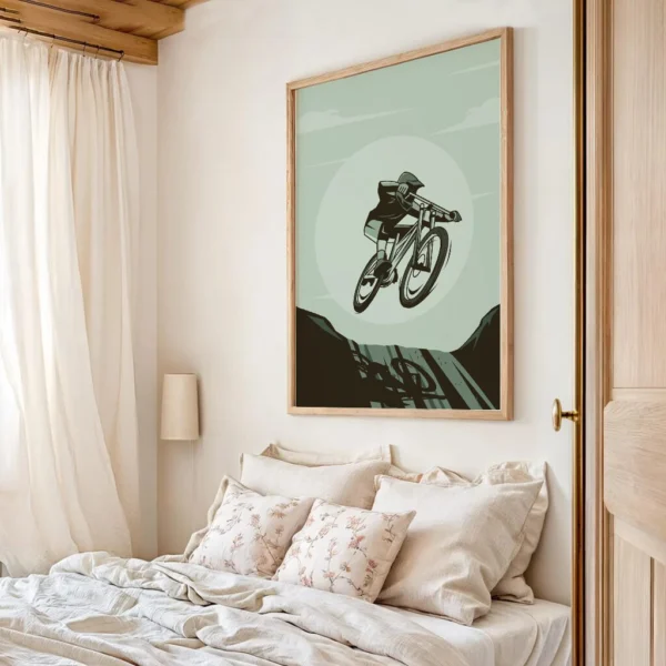 Fahrrad Poster „Ride the Edge“ – Bild 8
