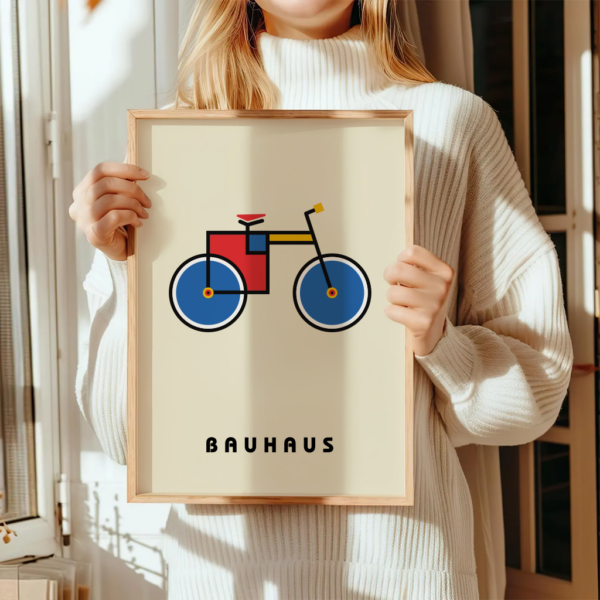 Fahrrad Poster "Bauhaus“ – Bild 7