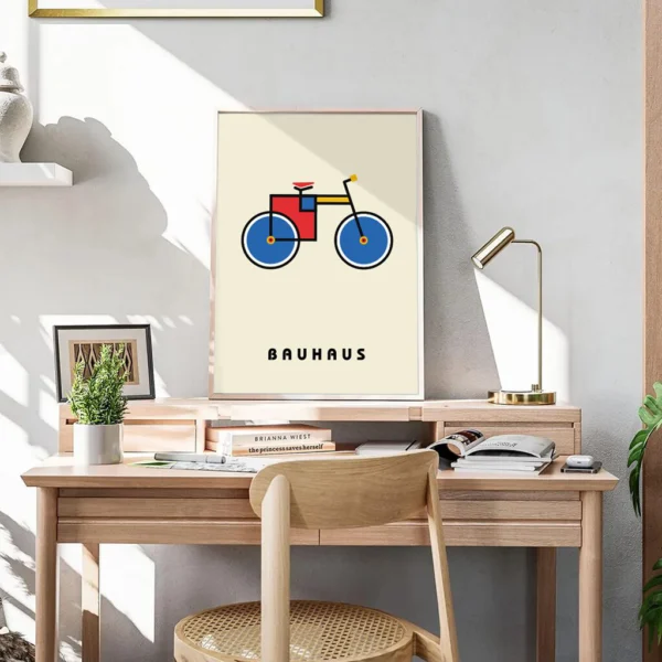 Fahrrad Poster "Bauhaus“ – Bild 6